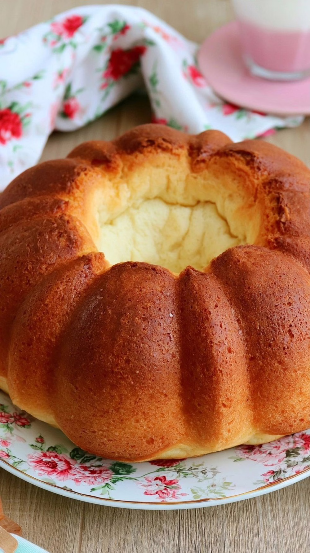 Ciambellone au lait moelleux et aérien le gâteau réconfortant parfait pour le petit-déjeuner du dimanche