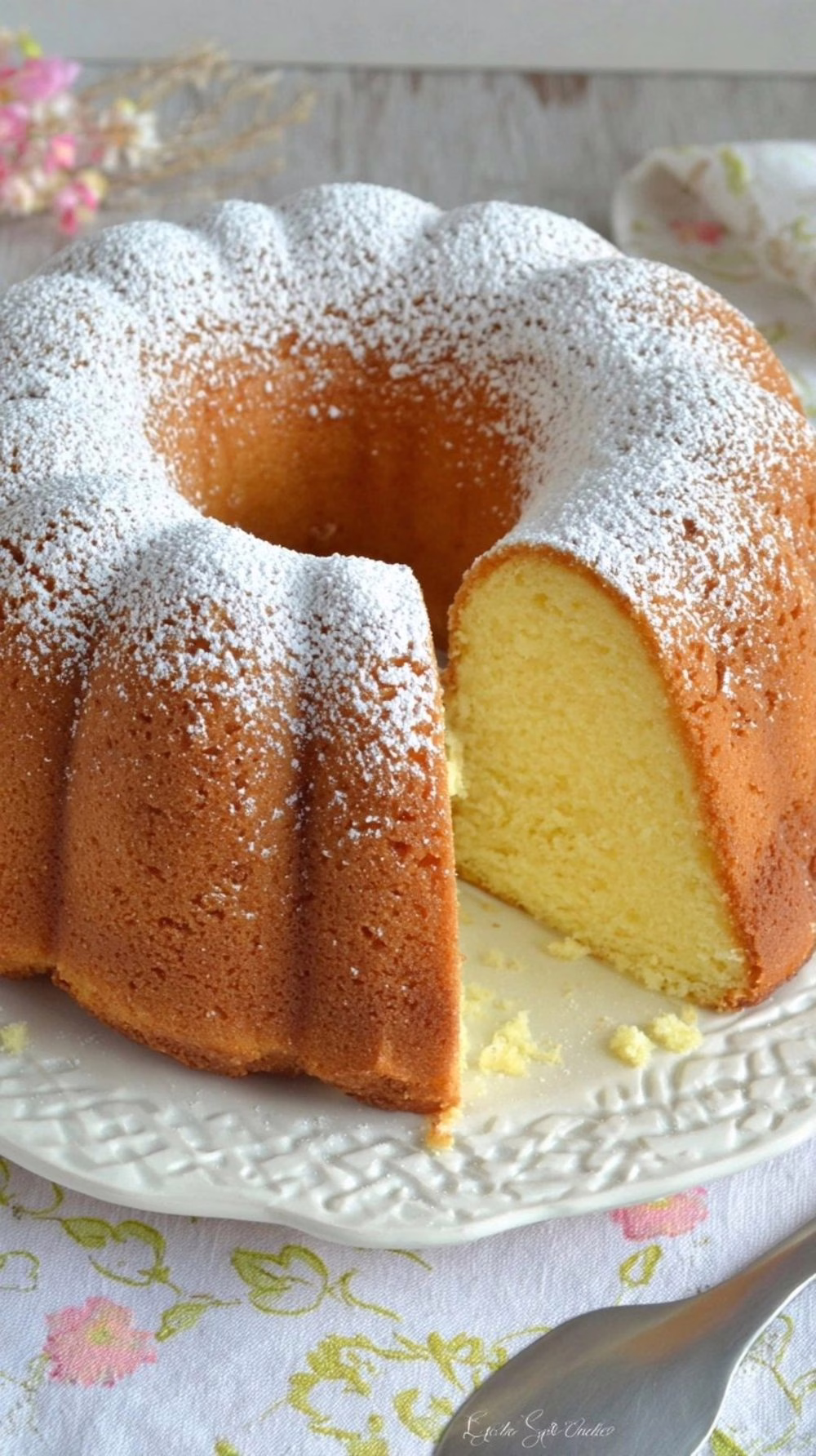Ciambellone sans balance avec un simple verre doseur la technique géniale pour un gâteau moelleux du dimanche