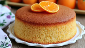 Génoise à l'orange ultra moelleuse et parfumée la base parfaite pour tous vos gâteaux de fête