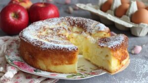 Gâteau pancake aux pommes cuit en poêle moelleux et rapide sans burro l'alternative gourmande aux pancakes classiques qui cartonne au petit-déjeuner