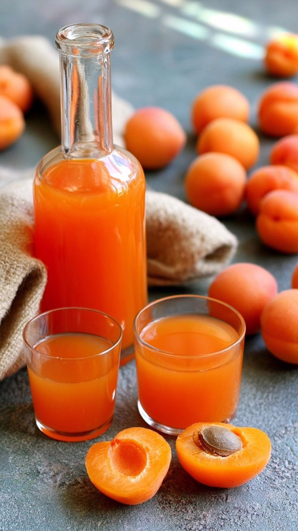 Liqueur d'abricot maison facile et parfumée l'apéritif gourmand de l'été qui rivalise avec les digestifs du commerce