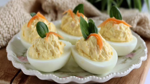 Oeufs mimosa au thon et à la mayonnaise l'apéritif irrésistible qui cartonne à chaque fois