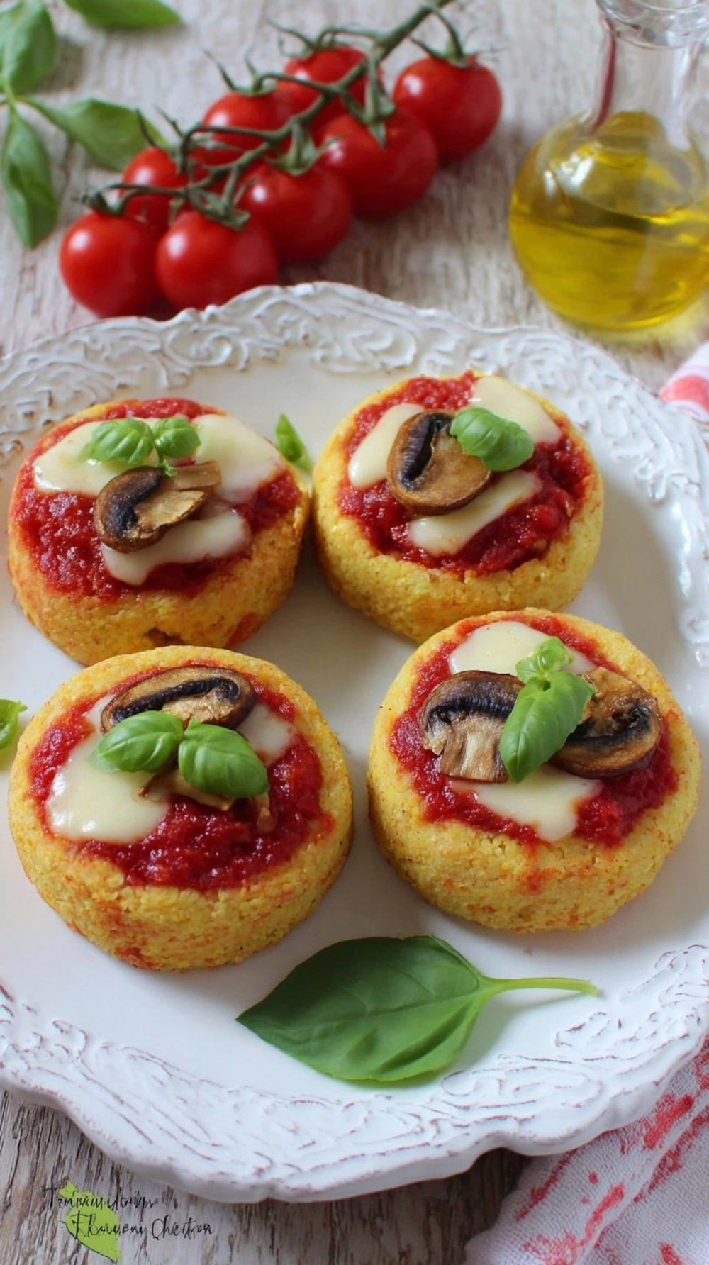 Petites galettes de pois chiches moelleuses et savoureuses l'apéritif express qui rivalise avec les pizzas