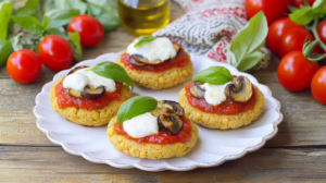 Petites galettes de pois chiches moelleuses et savoureuses l'apéritif express qui rivalise avec les pizzas