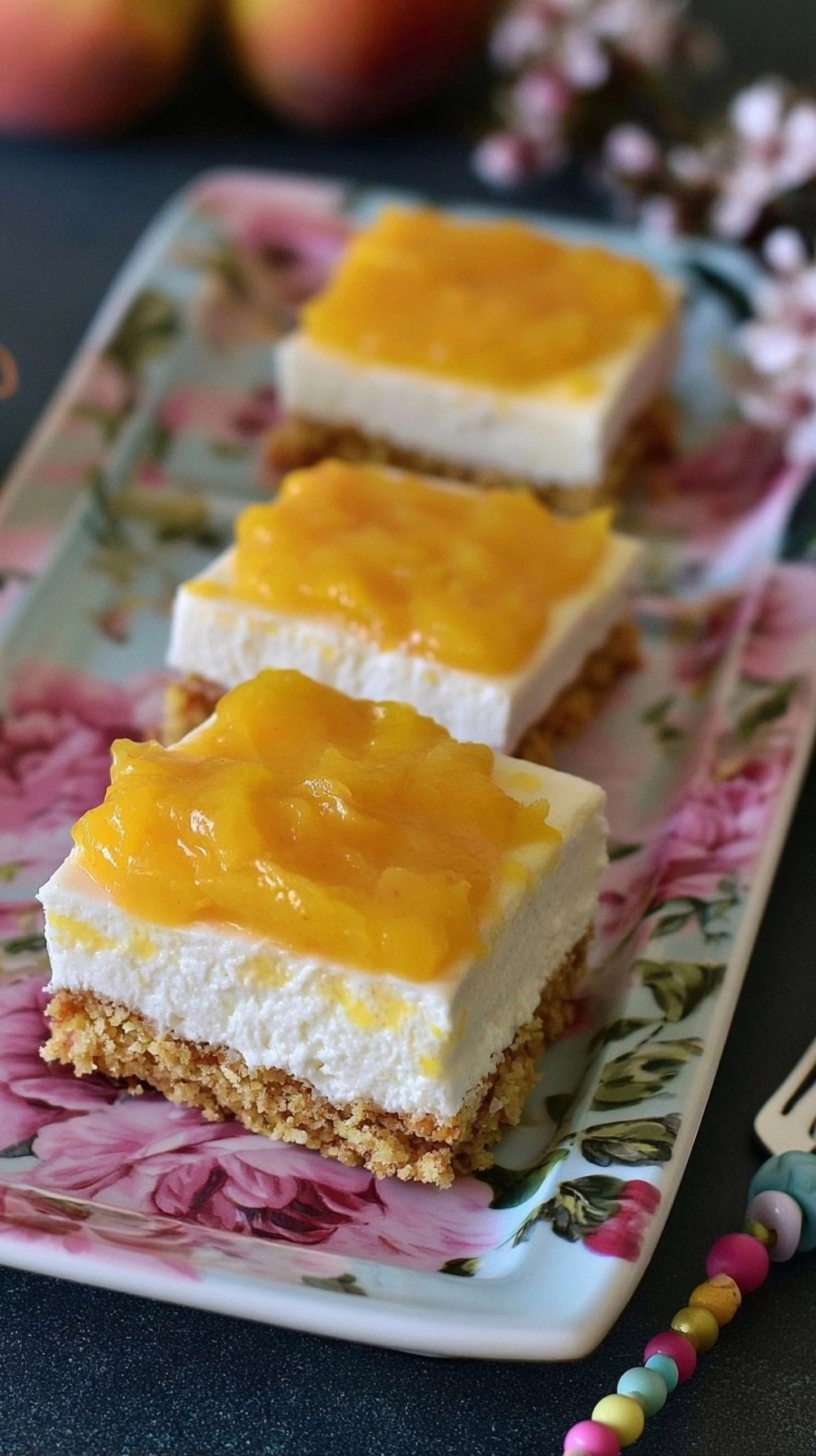 Petites mousse aux pêches le dessert frais et aérien qui fait craquer tout le monde