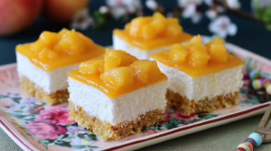 Petites mousse aux pêches le dessert frais et aérien qui fait craquer tout le monde