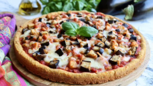 Pizza de pois chiches à la parmigiana l'apéritif croustillant qui va épater tout le monde