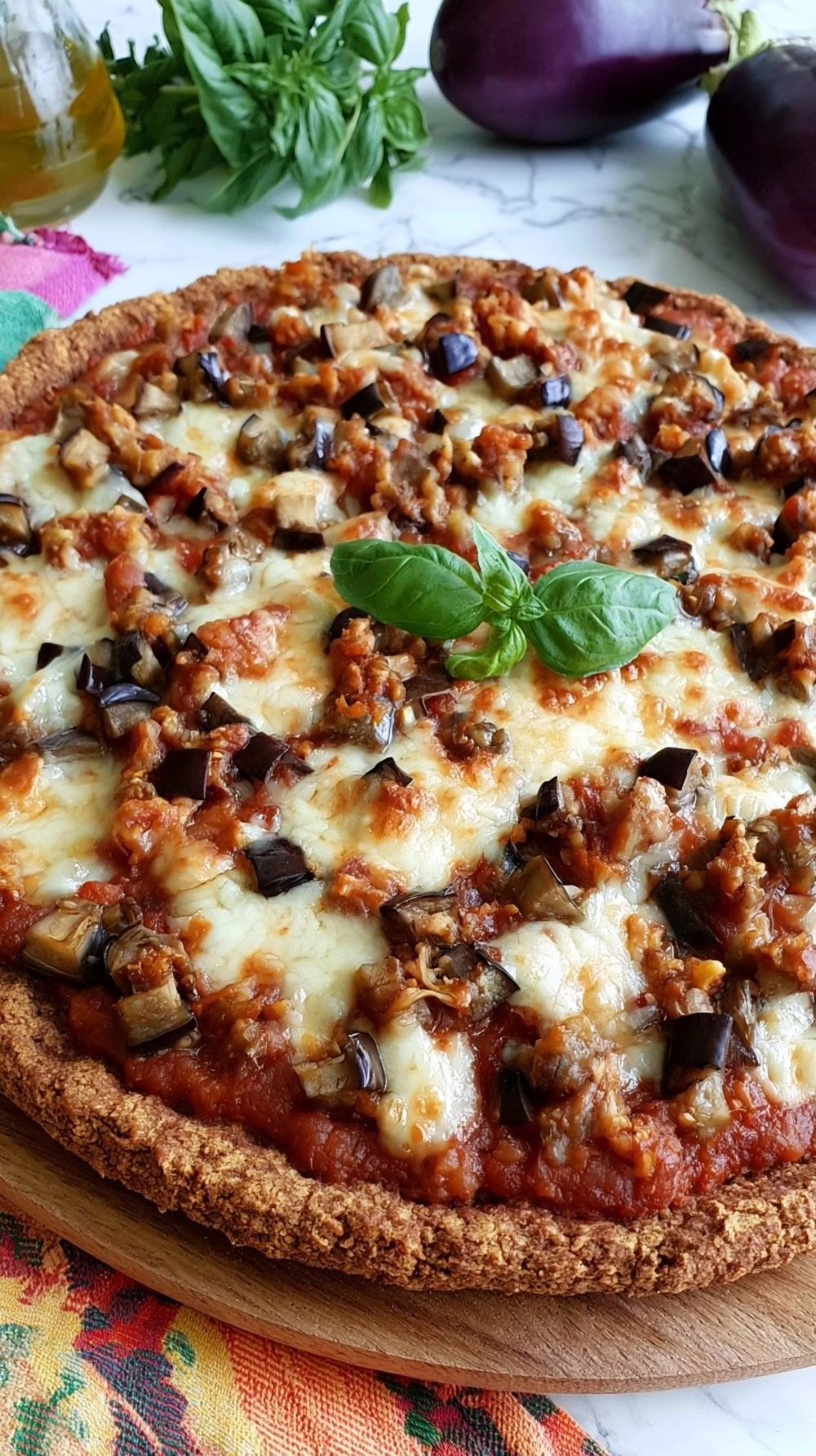 Pizza de pois chiches à la parmigiana l'apéritif croustillant qui va épater tout le monde