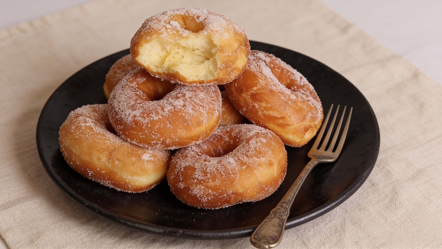 Beignets napolitains moelleux et dorés meilleurs que chez le boulanger