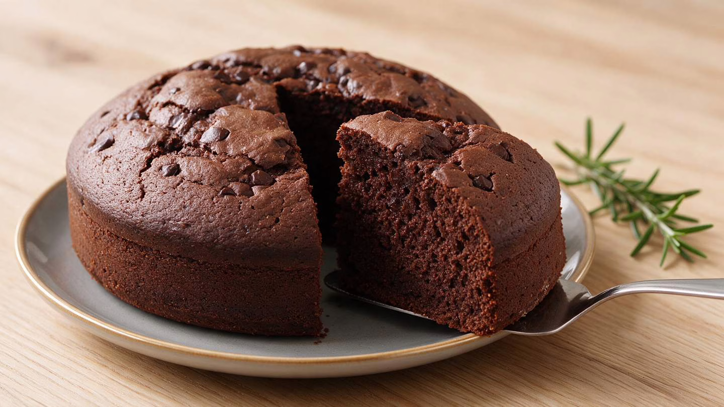 Gâteau au chocolat au lait sans beurre ni huile moelleux et fondant