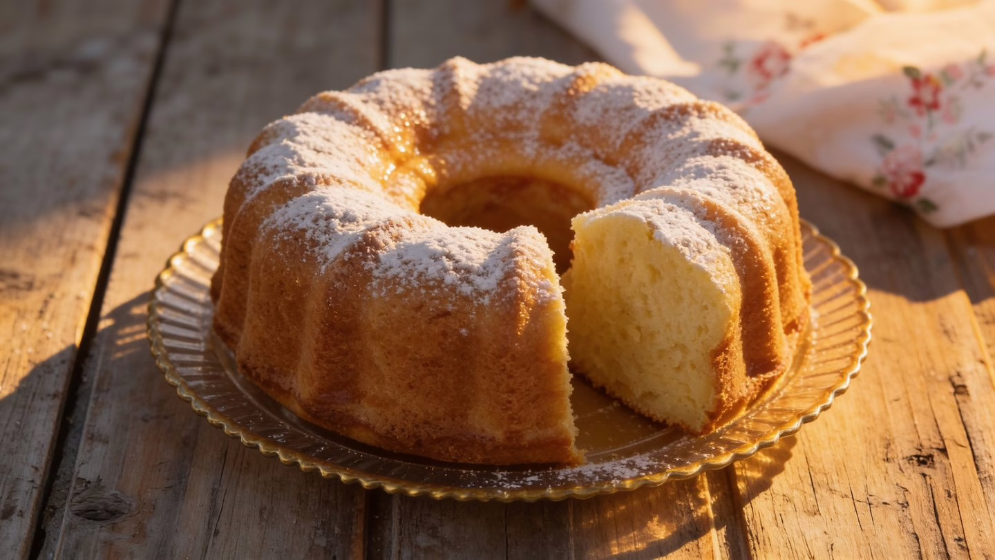 Gâteau en couronne à la ricotta sans beurre ni huile ultra moelleux et fondant qui fait craquer petits et grands