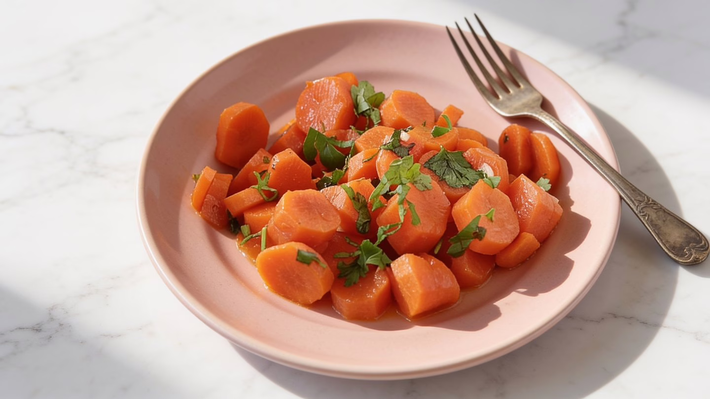 Salade de carottes cuites la découverte qui m'a conquise