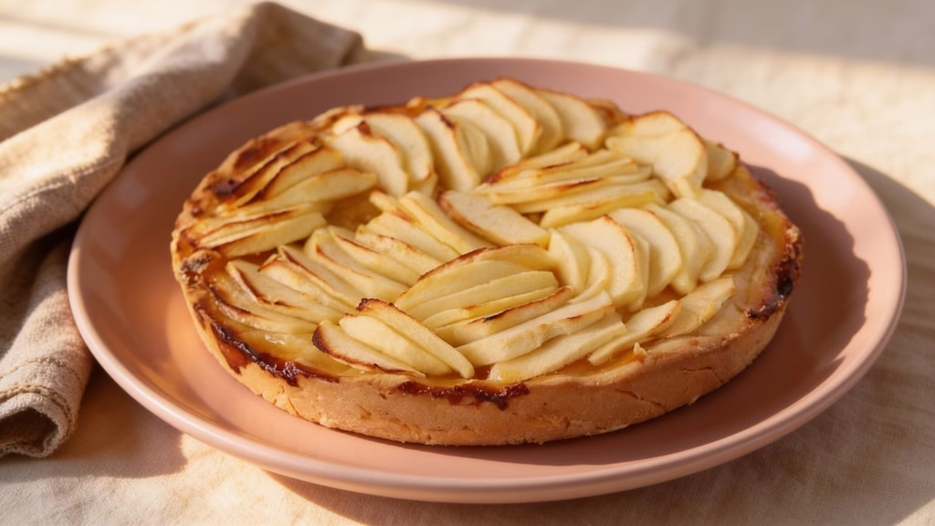 Tarte aux pommes fondante comme celle de grand-mère, un classique qui fait fondre le cœur