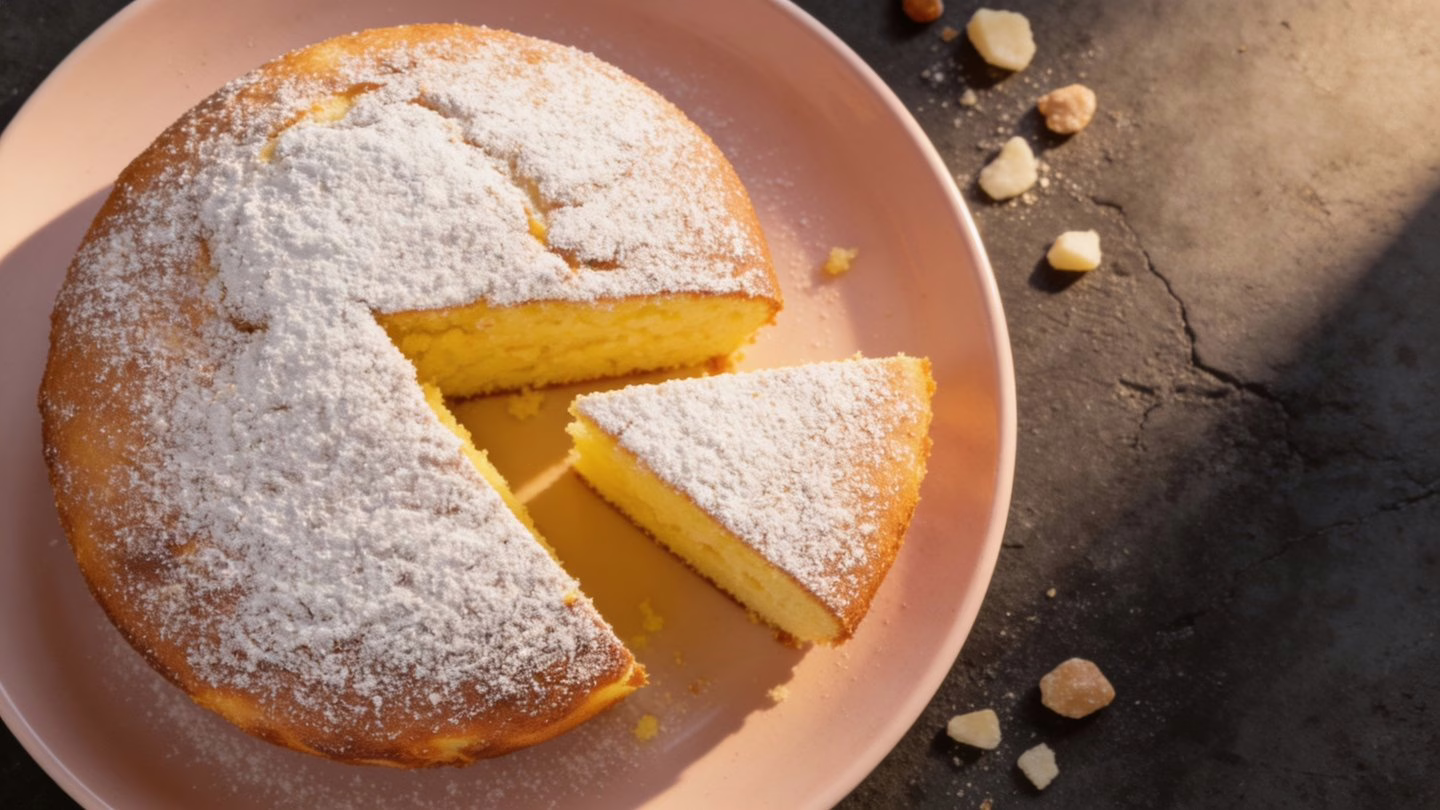 Torta Paradiso à l'orange le gâteau aérien qui rivalise avec la brioche du dimanche