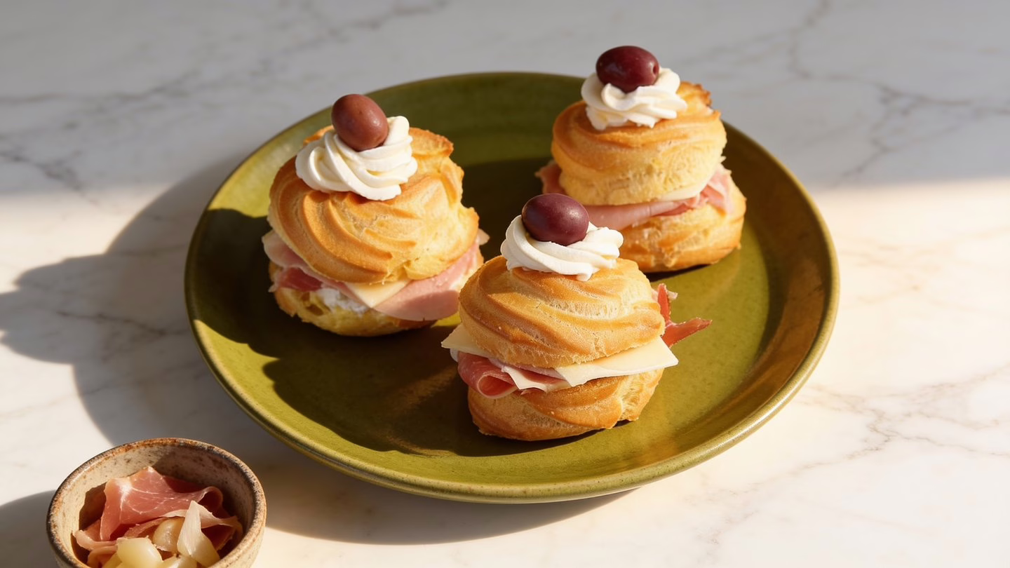 Zeppole salées farcies au prosciutto l'apéritif surprise qui change tout