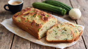 Cake salé courgettes-jambon le vrai atout pique-nique du printemps