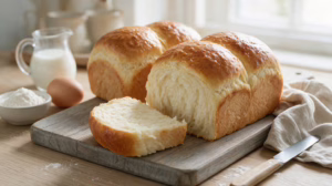 Pain au lait maison moelleux et parfait pour garnir à volonté