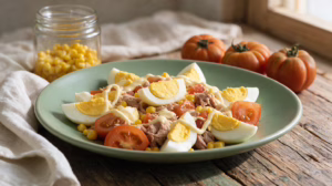 Salade thon œufs durs la recette express qui cartonne l'été